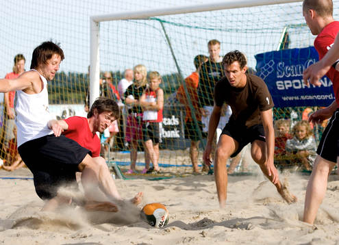 Fotboll, Beach soccer, Ovesholm with Friends - Åshöjdens