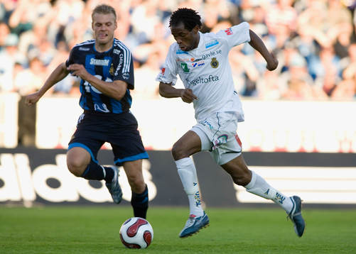 Johan Arneng, Djurgården och Rene Makondele, Gefle