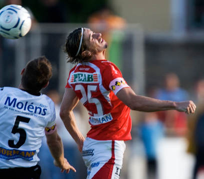 Cesar Santin, Kalmar i nickduell, nick med Lars Larsen,