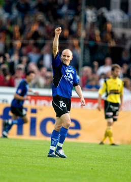 Magnus Arvidsson, Halmstad, jubel