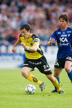 Dusan Djuric, Halmstad och Stefan Ishizaki, Elsfborg