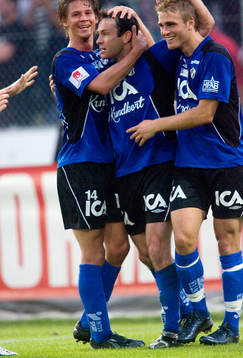 Dusan Djuric, Hasse Mattisson och Jesper Westerberg,