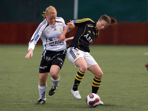 Nina Engström, Bälinge och Lina Hedkvist, AIK