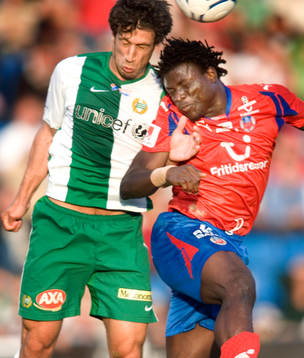 Suleyman Sleyman, Hammarby och Razak Omotoyossi, Helsingborg