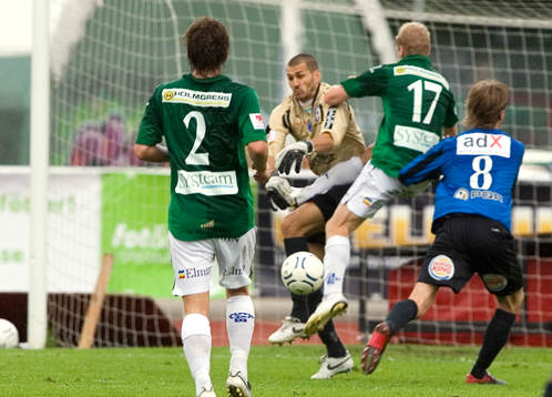 Jon Rytterbro, målvakt, Sirius och Johan Karlefjärd,
