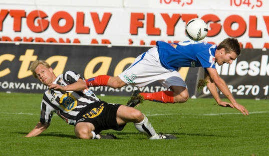 Matthias Eklund, Landskrona och Jesper Arvidsson,