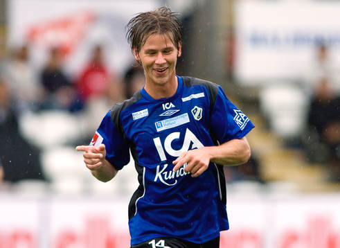 Dusan Djuric, Halmstad, jubel
