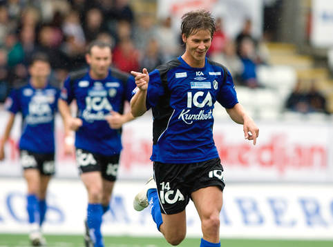 Dusan Djuric, Halmstad, jubel