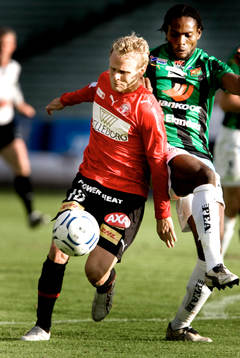 Fotboll, Allsvenskan, Gais - Trelleborg