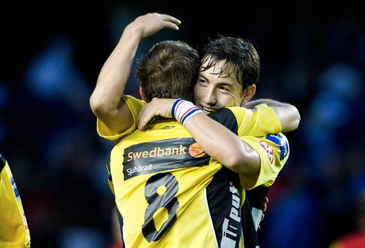 Stefan Ishizaki, Elfsborg, och Anders Svensson, Elfsborg,