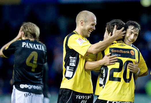 Stefan Ishizaki, Elfsborg, jubel