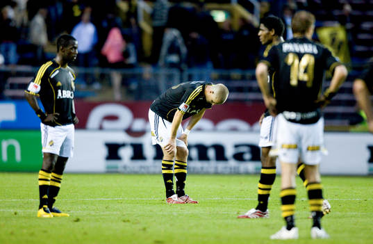 Fotboll, Allsvenskan, AIK, depp