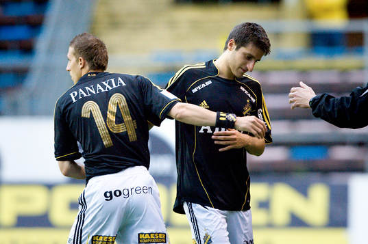 Kenny Pavey och Gabriel Özkan, AIK