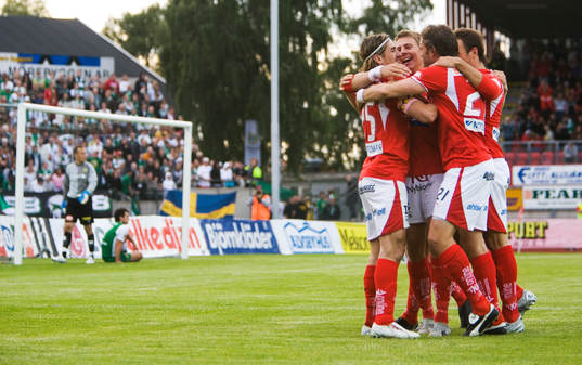 1-0 av Patrik Ingelsten och César Sántin, Kalmar