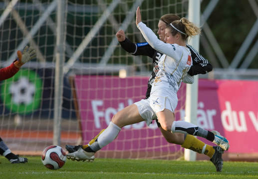 Ramona Backmann, Umeå gör 0-2