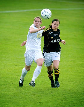 Manon Melis, Ldb och Madeleine Wedin , AIK