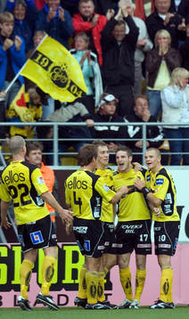 James Keene i centrum jublande