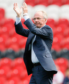 Svennis, Sven-Göran, Sven Göran Eriksson ny tränare i