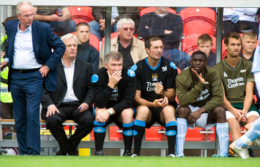 Fotboll, engelsk, Doncaster Rovers - Manchester  City,