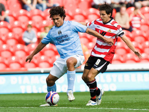Fotboll, engelsk, Doncaster Rovers - Manchester City,