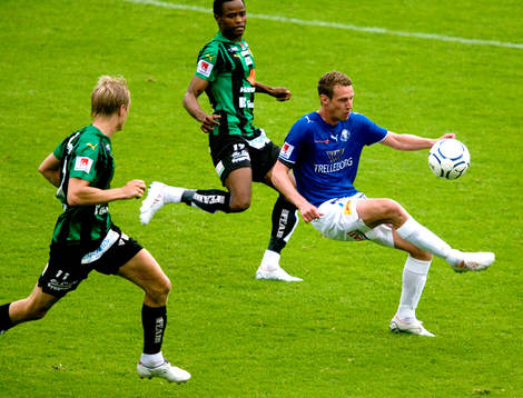 Thommie Persson, Trelleborg och Sheriff Suma och Anton
