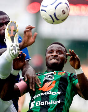 Michael Mensah, Trelleborg och Ipke Epong, Gais