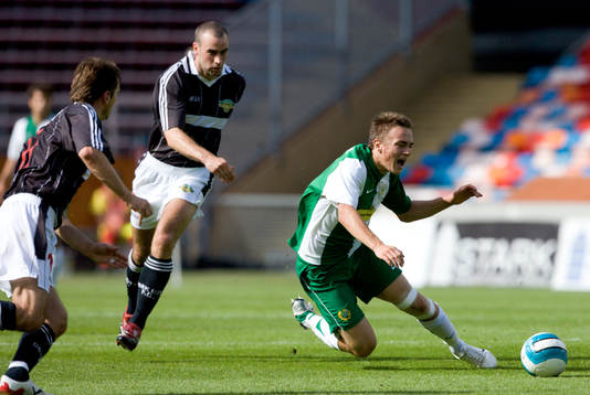 Petter Andersson, Hammarby, sparkas omkull