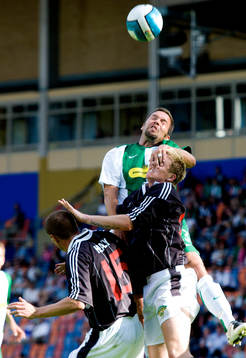 Joakim Jensen, Hammarby, hoppar högst