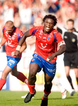 Razak Omotoyossi, Helsingborg, jubel