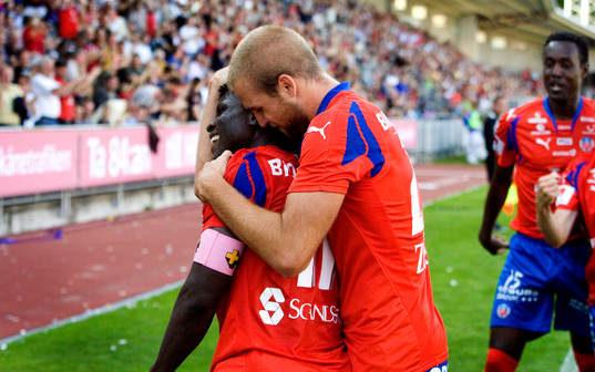 Razak Omotoyossi, Helsingborg, Jubel