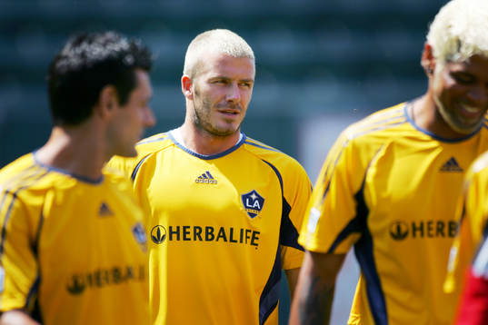 David Beckham, Los Angeles Galaxy, träning