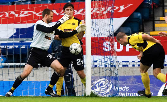 Johan Wiland, målvakt och Stefan Ishizaki, Elfsborg