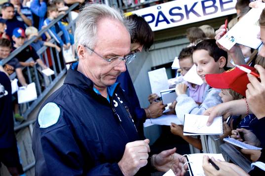 Sven-Göran Eriksson, tränare