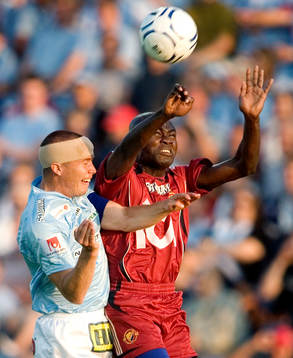 Daniel Andersson, Malmö och Jones Kusi Asare, Djurgården