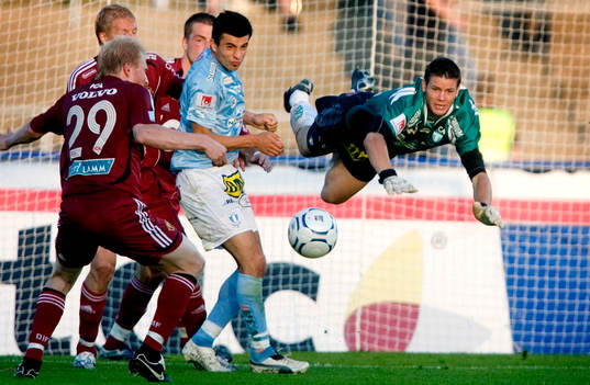 Jonas Sandqvist, (målvakt) Malmö
