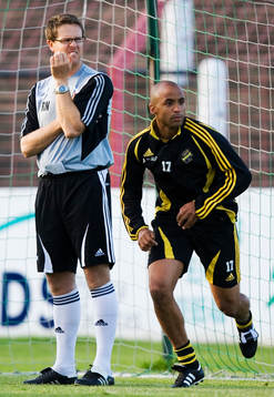 Rikard Norlin, Tränare AIK och Jimmy Tamandi, AIK