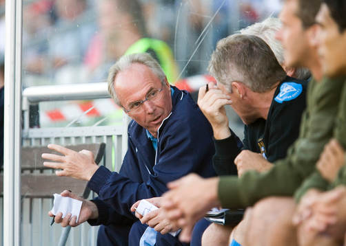 Sven-Göran Eriksson, tränare, Manchester City