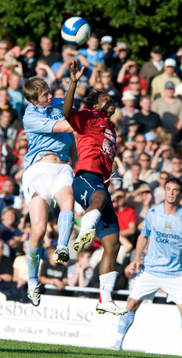 Fotboll, Träningsmatch, Örgryte - Manchester City