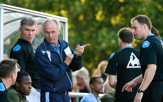 Sven-Göran Eriksson, tränare, Manchester City