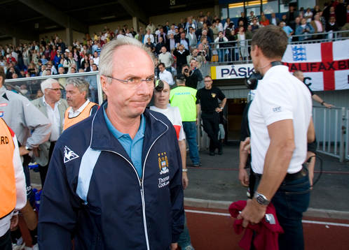 Sven-Göran Eriksson, tränare, Manchester City