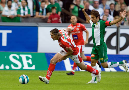 César Sántin, Kalmar, och Louay Chanko, Hammarby