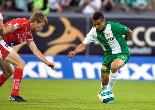 Joachim Lantz, Kalmar, och Charlie Davies, Hammarby