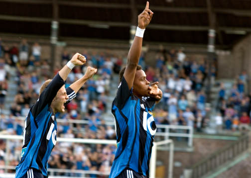 Daniel Sjölund, Djurgården, och Thiago Quirino Da Silva,