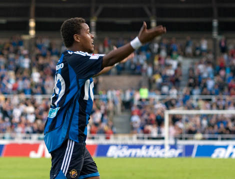 Thiago Quirino Da Silva, Djurgården, jubel