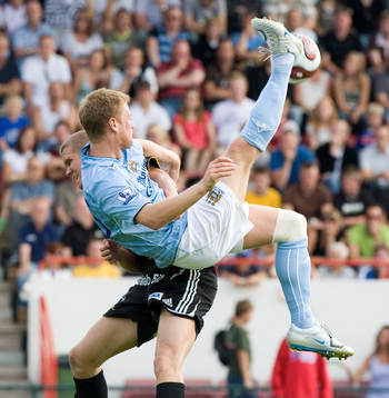City bjöd på en brassespark