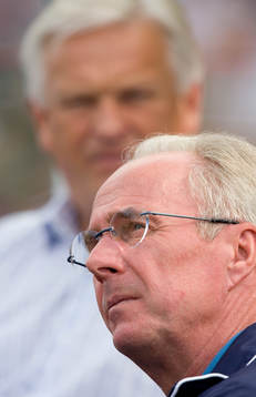 Sven-Göran (Svennis) Eriksson, tränare, Manchester C