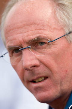 Sven-Göran (Svennis) Eriksson, tränare, Manchester