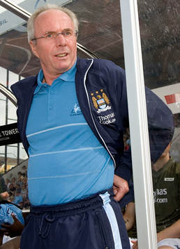 Sven-Göran (Svennis) Eriksson, tränare, Manchester C