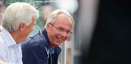 Sven-Göran (Svennis) Eriksson, tränare, Manchester C.