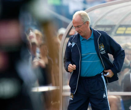 Sven-Göran (Svennis) Eriksson, tränare, Manchester C